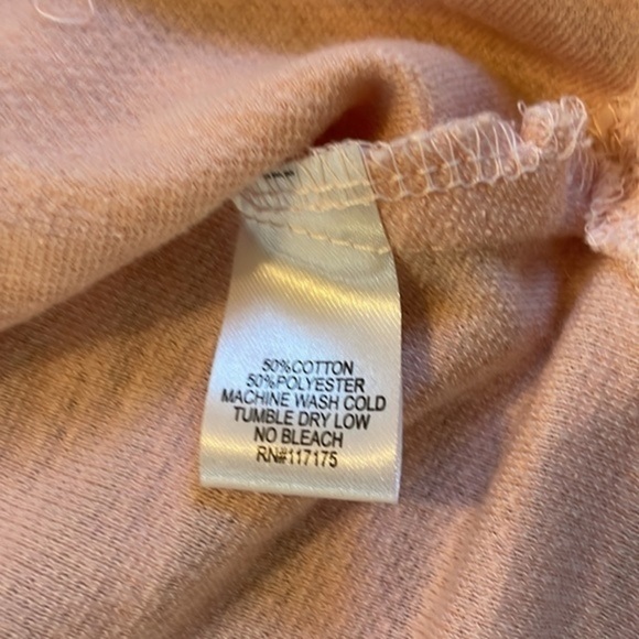 Blue Curl Beachwear Pink Hoodie Swim Coverup - Picture 4 of 5